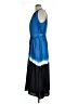 Ann Taylor 100% Polyester Blue Casual Dress Size 12 (tall) - photo 5