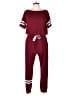 Unbranded Burgundy Jumpsuit Size L - photo 1