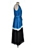 Ann Taylor 100% Polyester Blue Casual Dress Size 12 (tall) - photo 4