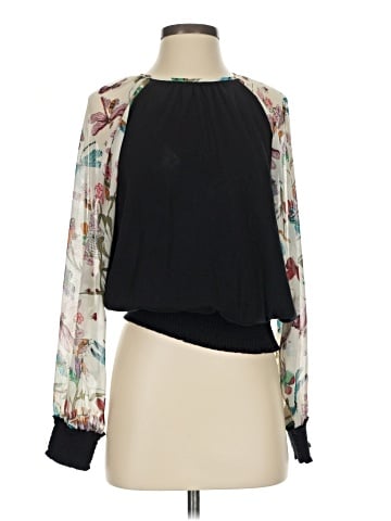 Tiny Long Sleeve Blouse (view 1)