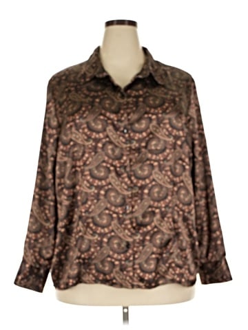 Jaclyn Smith Long Sleeve Blouse (view 1)