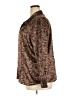 Jaclyn Smith 100% Polyester Paisley Brown Long Sleeve Blouse Size 24w - photo 5