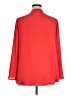 Zac & Rachel 100% Polyester Red 3/4 Sleeve Blouse Size 1X - photo 2