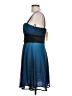 R&M Richards 100% Polyester Blue Cocktail Dress Size 10 (petite) - photo 5