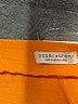 Paper Crane 100% Polyester Color Block Orange Casual Pants Size L - photo 4