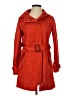 J.Crew 100% Acetate Red Trenchcoat Size 2 - photo 1