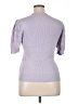 Design History Purple Short Sleeve Turtleneck Size XL - photo 2