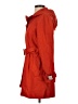 J.Crew 100% Acetate Red Trenchcoat Size 2 - photo 5