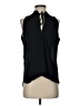 Veronica M. 100% Polyester Black Sleeveless Blouse Size XS - photo 1