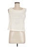 Sag Harbor 100% Polyester Ivory Sleeveless Blouse Size 8 - photo 1