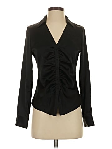 Theory Long Sleeve Blouse (view 1)