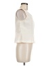 Sag Harbor 100% Polyester Ivory Sleeveless Blouse Size 8 - photo 4