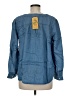 Levi's 100% Lyocell Blue 3/4 Sleeve Blouse Size M - photo 2