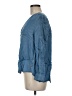 Levi's 100% Lyocell Blue 3/4 Sleeve Blouse Size M - photo 5
