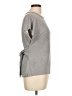 Tahari Gray Short Sleeve Top Size L - photo 4
