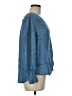 Levi's 100% Lyocell Blue 3/4 Sleeve Blouse Size M - photo 4
