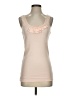 Garnet Hill 100% Cotton Tan Sleeveless Top Size XS - photo 1