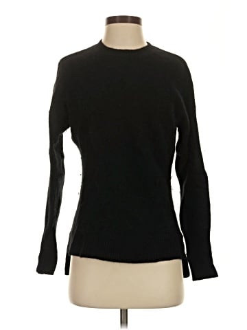 Aqua Cashmere Pullover Sweater (view 1)