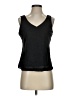 metaphor 100% Polyester Black Sleeveless Top Size S - photo 1