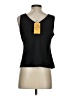 metaphor 100% Polyester Black Sleeveless Top Size S - photo 2