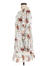 Parker 100% Polyester Floral White Casual Dress Size M - photo 5
