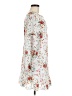Parker 100% Polyester Floral White Casual Dress Size M - photo 4