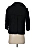 Ann Taylor LOFT 100% Cotton Black Coat Size XS - photo 2