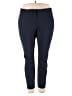 Alfani Solid Blue Casual Pants Size 18 - photo 1