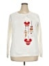 Disney Parks 100% Cotton White Sweatshirt Size XXL - photo 1