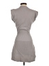 Zara Solid Gray Casual Dress Size S - photo 2