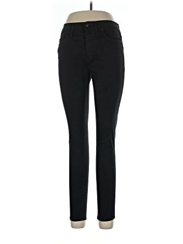 Madewell 9" High-Rise Skinny Sateen Jeans (view 1)