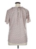 Worthington Silver Short Sleeve Blouse Size XL - photo 2