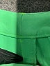 Danielle Bernstein Solid Green Shorts Size 4 - photo 3