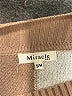 Miracle Color Block Brown Turtleneck Sweater Size S - photo 7