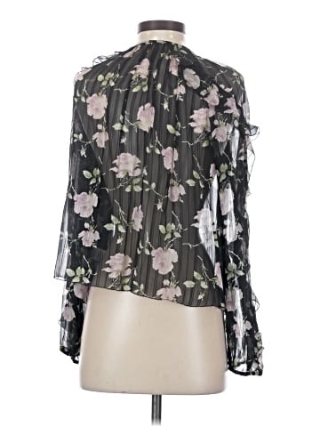 Ulla Johnson Long Sleeve Silk Top (view 2)