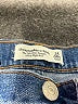 Abercrombie & Fitch Chevron-herringbone Blue Jeans Size 24 xshort - photo 7