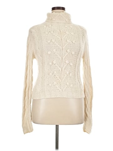 Kenji Natural Turtleneck Sweater (view 1)