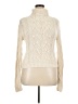 Kenji Natural Ivory Turtleneck Sweater Size XL - photo 1