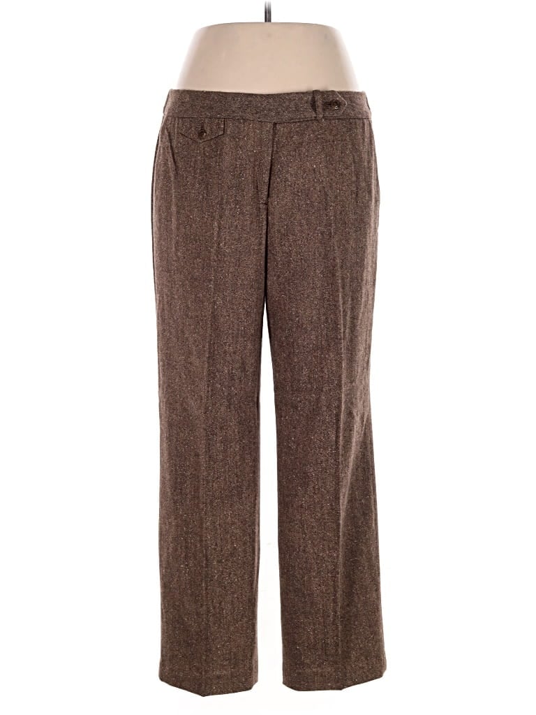 Pre-owned Kate Hill Dress Pants In Brown