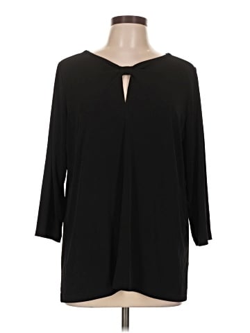 Susan Graver 3/4 Sleeve T-Shirt (view 1)