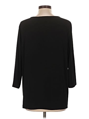 Susan Graver 3/4 Sleeve T-Shirt (view 2)