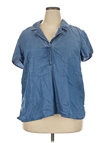 J.Jill Short Sleeve Blouse (view 1)