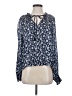 Ulla Johnson Blue Long Sleeve Blouse Size 4 - photo 1