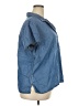 J.Jill Blue Short Sleeve Blouse Size 2X - photo 4