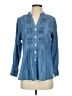 Soft Surroundings 100% Lyocell Blue 3/4 Sleeve Button-Down Shirt Size S (petite) - photo 1