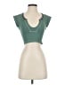 Out From Under Green Sleeveless T-Shirt Size XS - photo 1