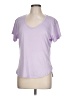 Catherine Malandrino Purple Short Sleeve Top Size L - photo 1