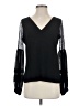 Express 100% Polyester Black Pullover Sweater Size S - photo 1