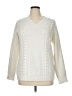Terra & Sky 100% Polyester Ivory Pullover Sweater Size 1X - photo 1