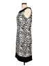 Connected Apparel Animal Print Black Cocktail Dress Size 16 - photo 5
